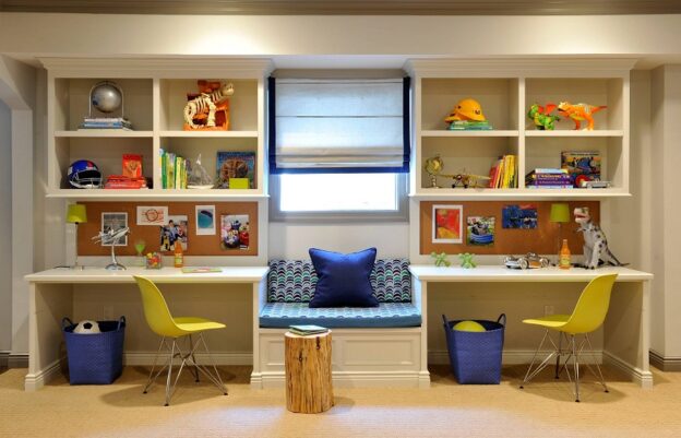 Organizational Bliss: Smart Storage Ideas for Kids’ Study Rooms