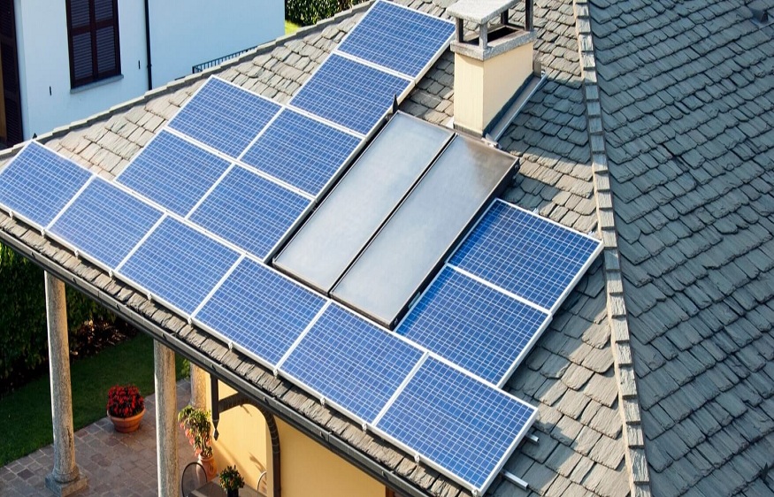 solar panel installation